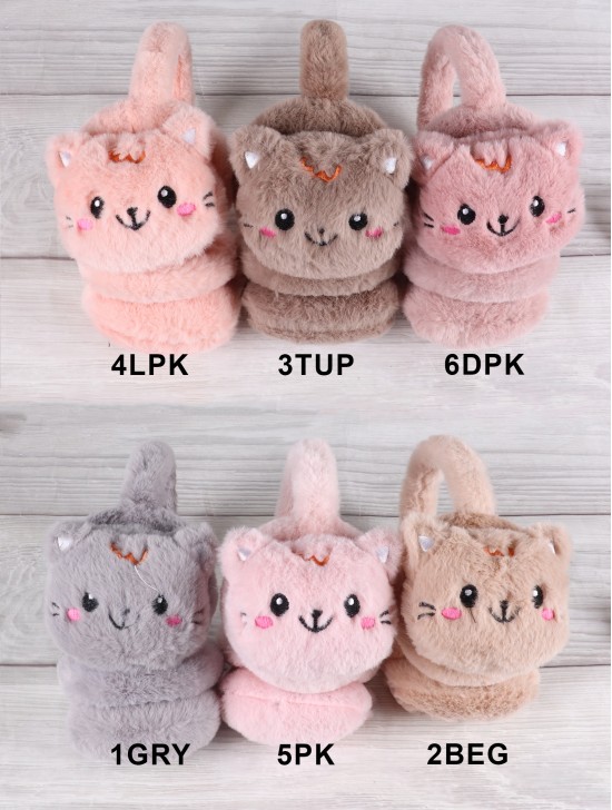 Cute Cat Ears Plush Earmuff